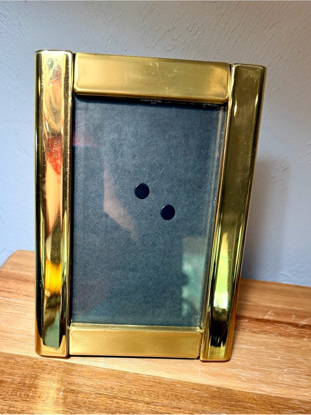 Vintage Brass Finish Photo Frame - Gold Picture Frame for Home Accents - Picture 2 of 12
